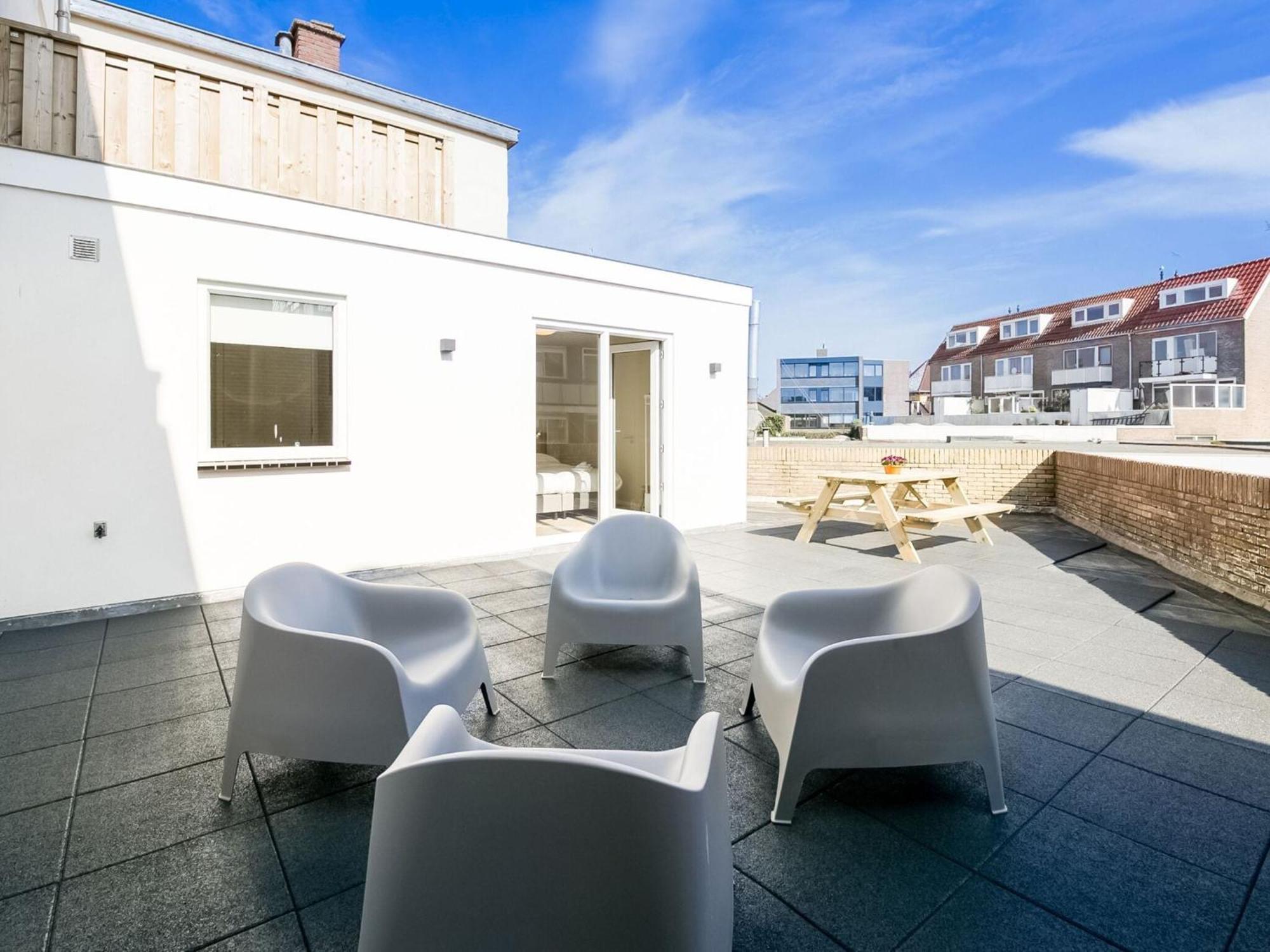 Apartment With Sea View And Parking In Katwijk Aan Zee Exteriör bild