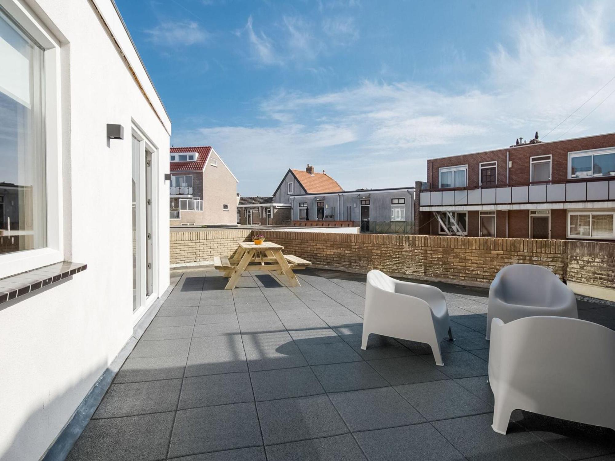 Apartment With Sea View And Parking In Katwijk Aan Zee Exteriör bild